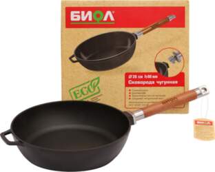 Cast iron frying pan 280 *