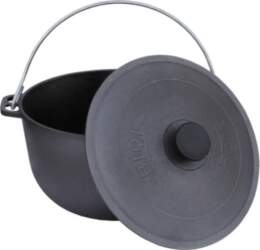 Cast iron cauldron 15 L