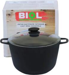 Cast iron pot 6 L with
