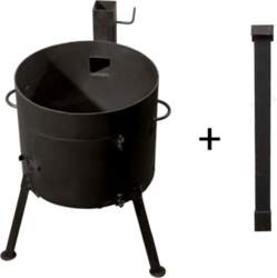 Set Stove with a pipe 2