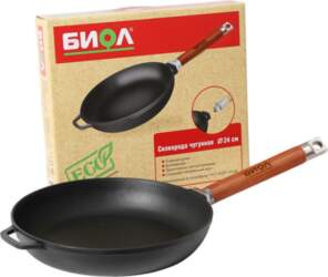 Cast iron frying pan 220 *