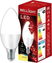 LED spuldze Bellight E14 svecīte C35
