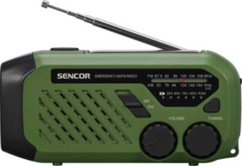 Sencor SRD 1000SCL GR портативный фонарик-радио