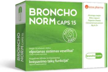 BronchoNorm Caps, 15 kapsulas