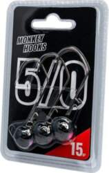 Monkey Lures Džiggalvas Monkey Hooks 5/0