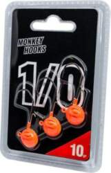Monkey Lures Džiggalvas Monkey Hooks 1/0