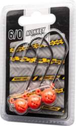 Monkey Lures Džiggalvas Monkey Hooks 6/0