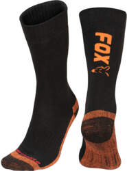 Zeķes Fox Black / Orange Thermolite