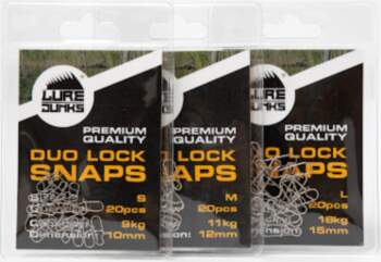 Karabīnes LureJunks Duo Lock Snaps