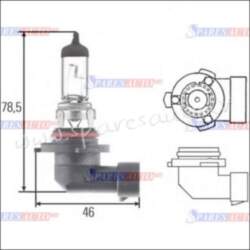 99ZS044L - HB4 (9006) - Spuldzite