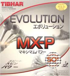 Gumija galda tenisa raketei Tibhar Evolution