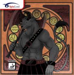 Gumija galda tenisa raketei Spinlord Minotaur