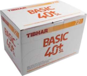 Galda tenisa bumbiņas Tibhar Basic 40+