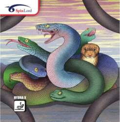 Gumija galda tenisa raketei Spinlord Hydra