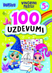 Rūķītis. Vingrini prātu! 100 uzdevumi 5+