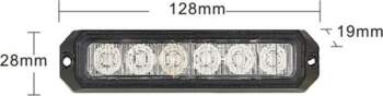 Stroboskops 6 LED