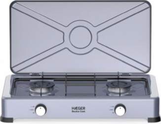 Газовая плита 2 конфорки Haeger Double