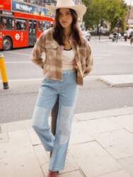 BRIXTON Essex Patchwork Painter Pant Denim