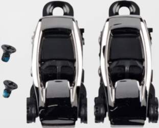 BURTON Toe Buckle Replacement Set Black