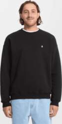 VOLCOM Single Stone Crew Black džemperis