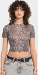 VOLCOM Rawly Knit Ss Mesh Black