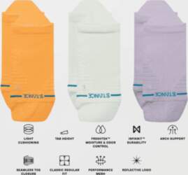 STANCE Womens SOLID Mid Tab 3