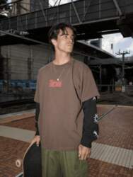 AFENDS Men Double Trouble Long Sleeve
