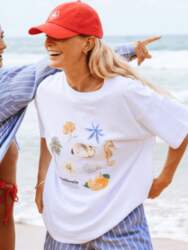 RIP CURL Poolside Heritage Tee Optical