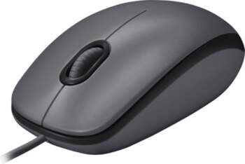 MOUSE USB OPTICAL M100/BLACK 910-006652 LOGITECH
