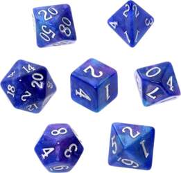REBEL RPG Dice Set - Acrylic
