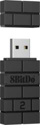 8BitDo USB bezvadu adapteris 2 (melns)