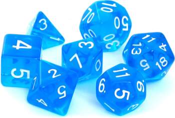 REBEL RPG Dice Set - Crystal