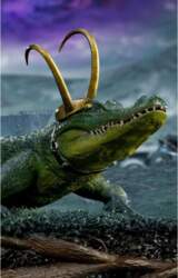 Iron studios - Alligator Loki figūriņa