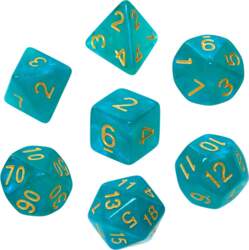 REBEL RPG Dice Set - Moonstones
