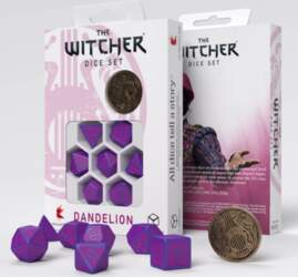 The Witcher Dice Set Dandelion -