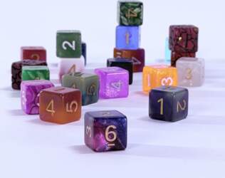 D6 Dice (1 Pcs)
