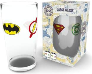DC COMICS Iconic Logo glāze