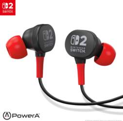 PowerA wired earbuds for Nintendo Switch