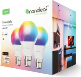 Nanoleaf Matter B22 Smart Bulbs (3