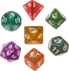 REBEL RPG Dice Set - Acrylic