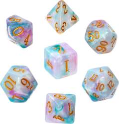 REBEL RPG Dice Set - Acrylic