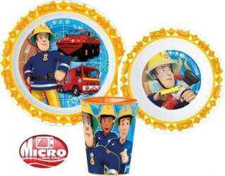 Fireman Sam trauku komplekts