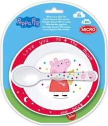 Peppa Pig bļoda ar karoti
