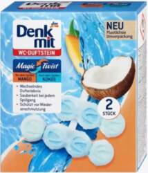 Denkmit tualetes bloks, Magic Twist Mango