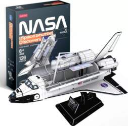 3D puzle Cubicfun Space Shuttle Discovery