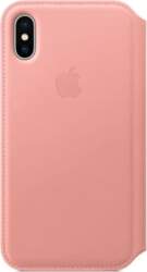 Ādas folio maciņš iPhone X —
