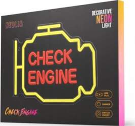 ATL Neon PLEXI LED CHECK ENGINE