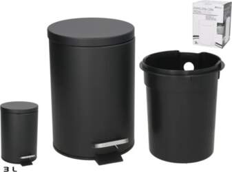 BATH&GO atkritumu tvertne ar pedāli, 3