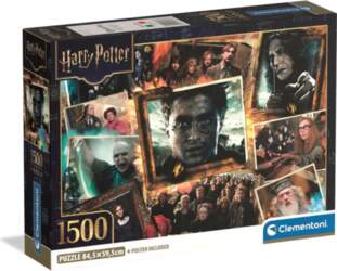 Clementoni Harry Potter Compact puzle 1500