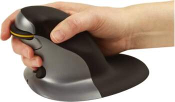 Fellowes Ambidextrous Vertical Mouse Small Wireless